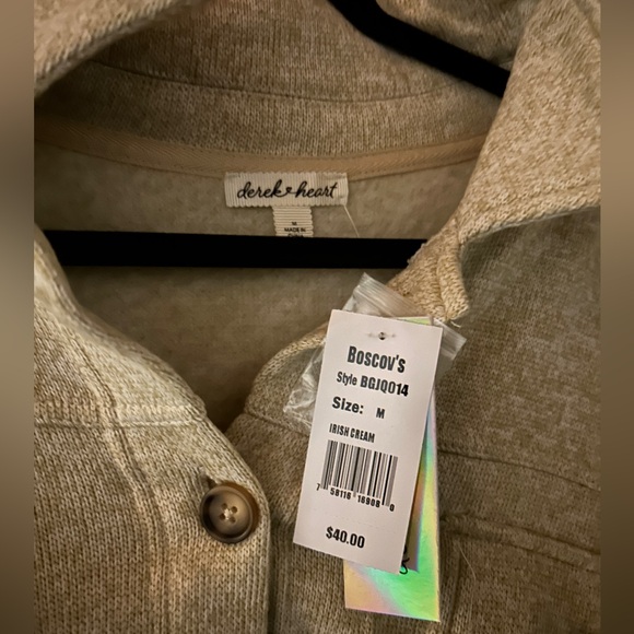 Button up cardigan, never worn, super comfy and cozy! - Picture 2 of 3